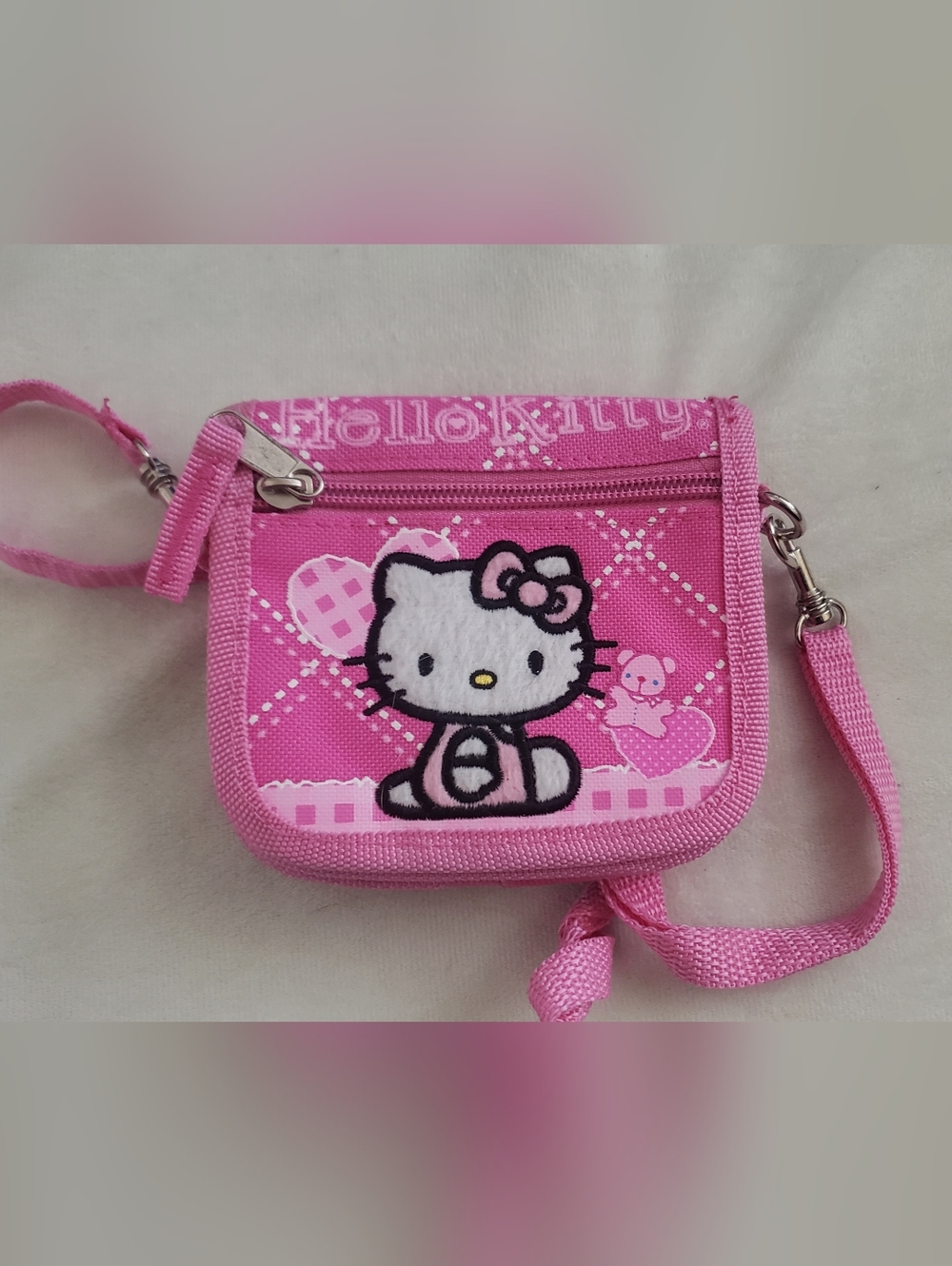 Cute Pink Hello Kitty Wallet Purse
